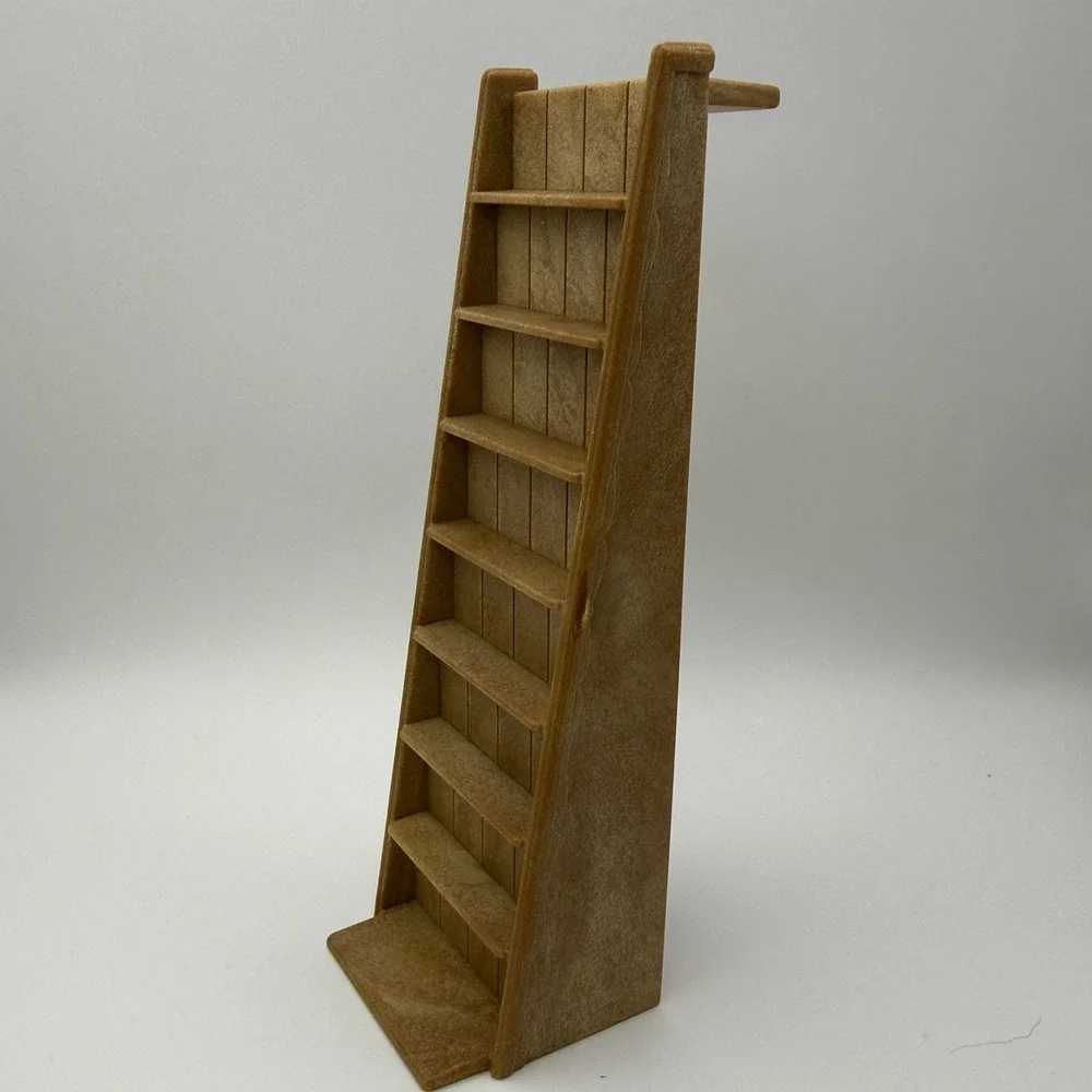 Calico Critters Book Shelf Ladder Stairs Replacement Red Roof Cozy Cottage Home